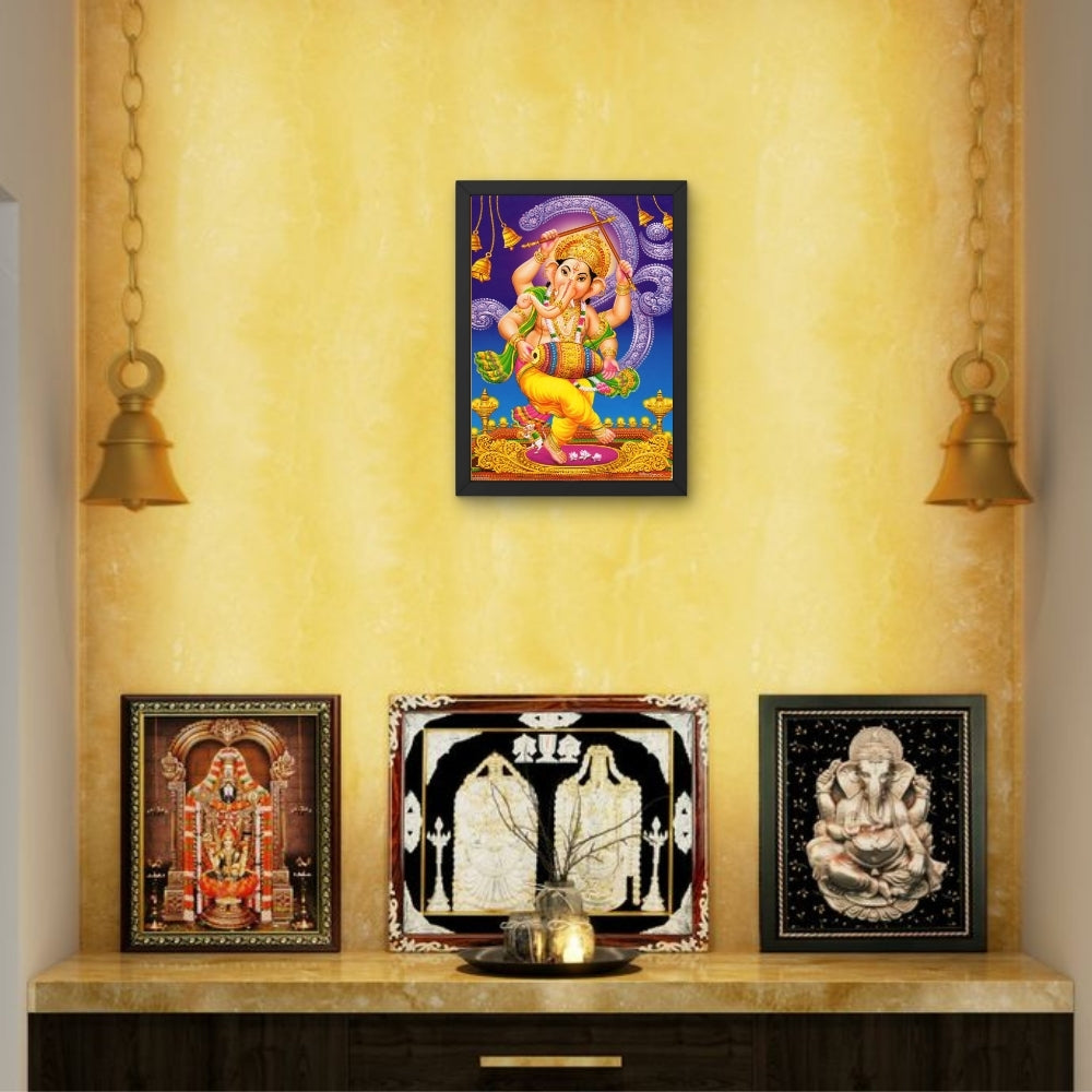 Lord Ganapthi wall art-God Vinayaka photo frame