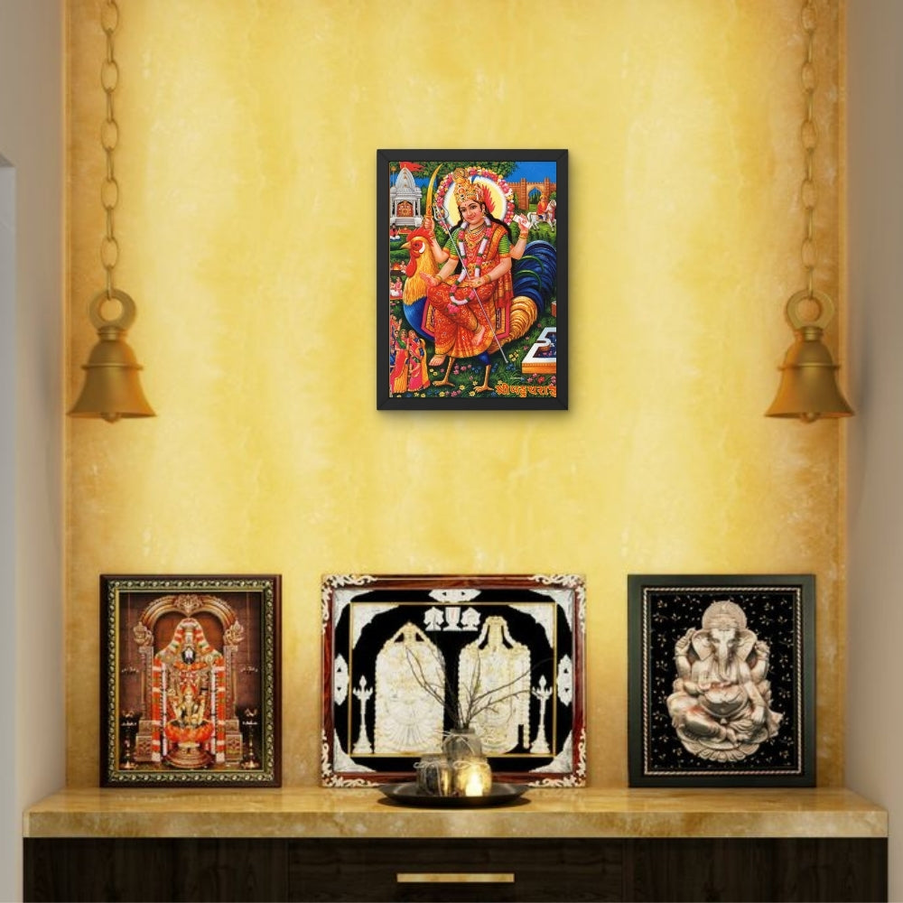 Lord Durga wall art-Maa Durga photo frame