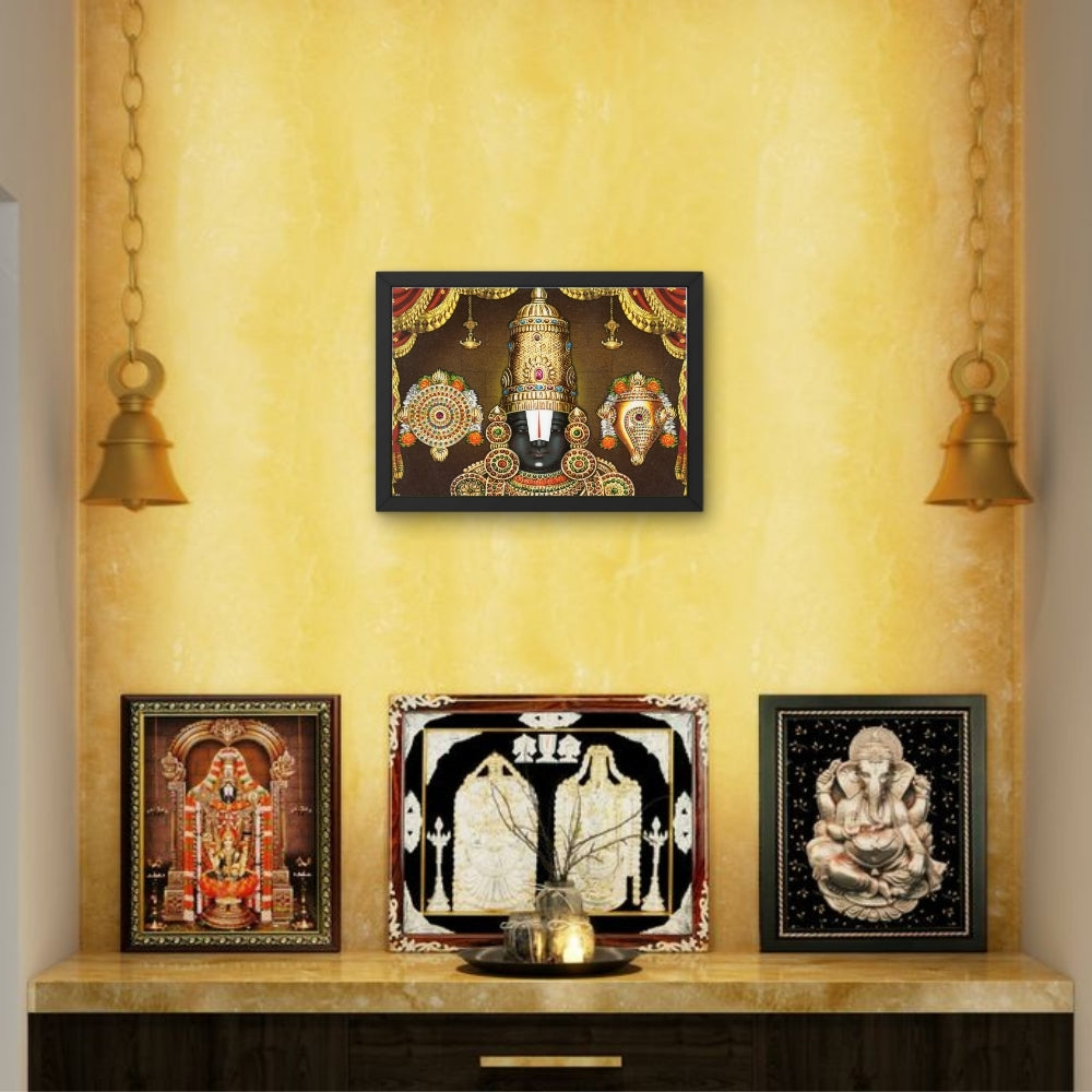 Lord Venkateshwara wall art- God Balaji photo frame
