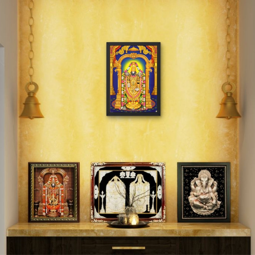 Lord venkateshwara swamy wall art- God Balaji photo frame