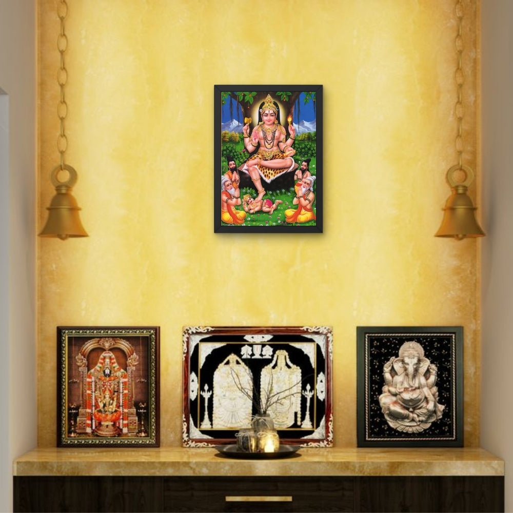 Lord manikanta wall art- Lord ayyappa photo frame