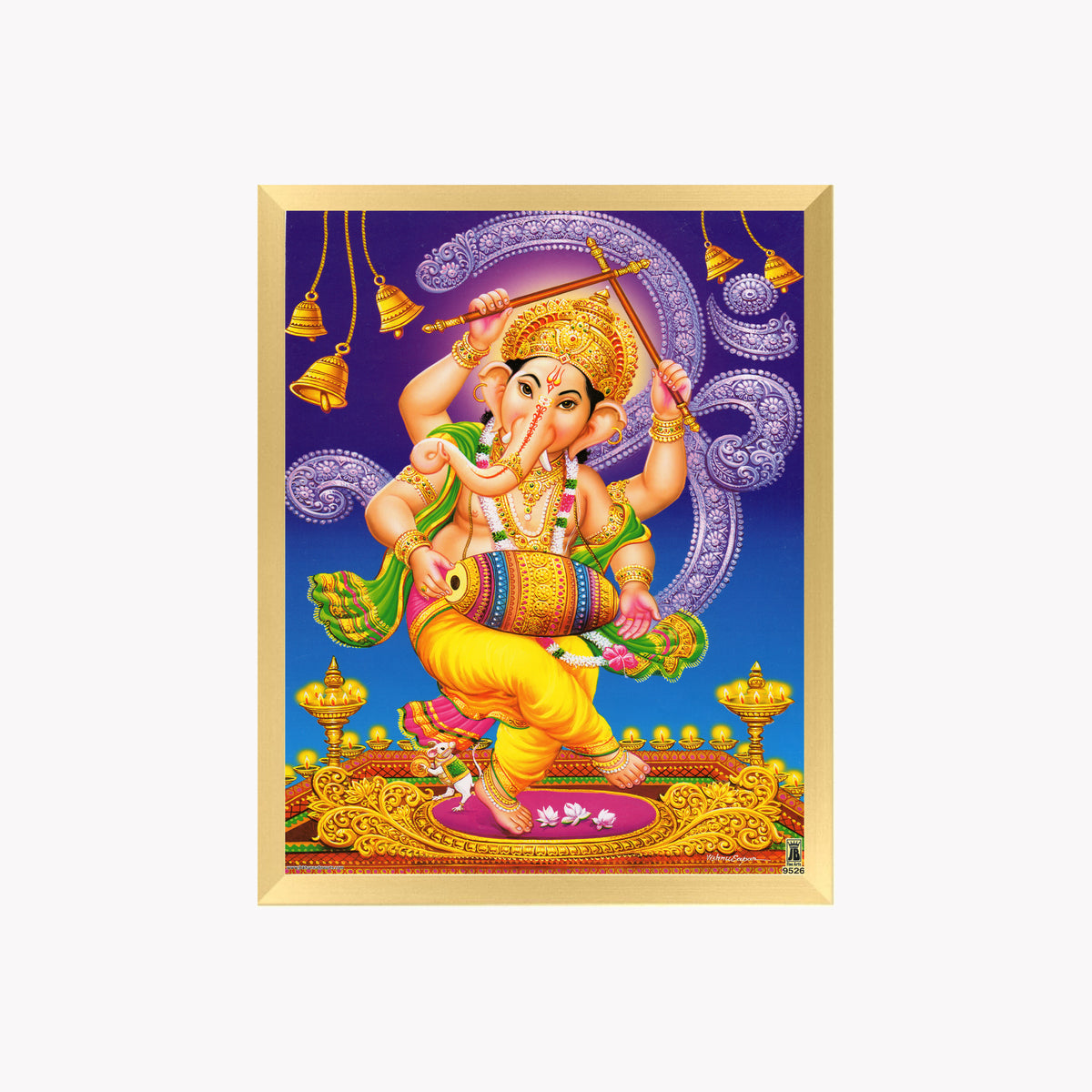 Lord Ganapthi wall art-God Vinayaka photo frame