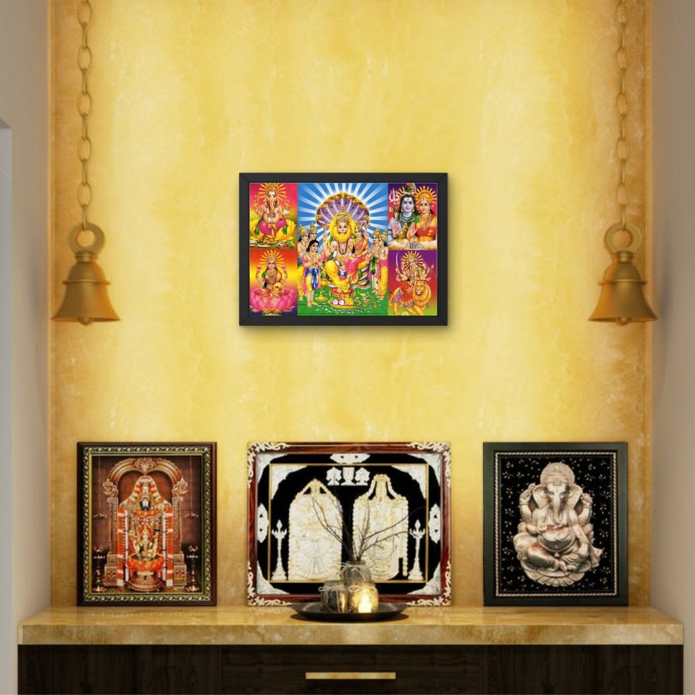 Lord Laxminarsimha swamy wall art- God NARASIMHA SWAMY PHOTO FRAME