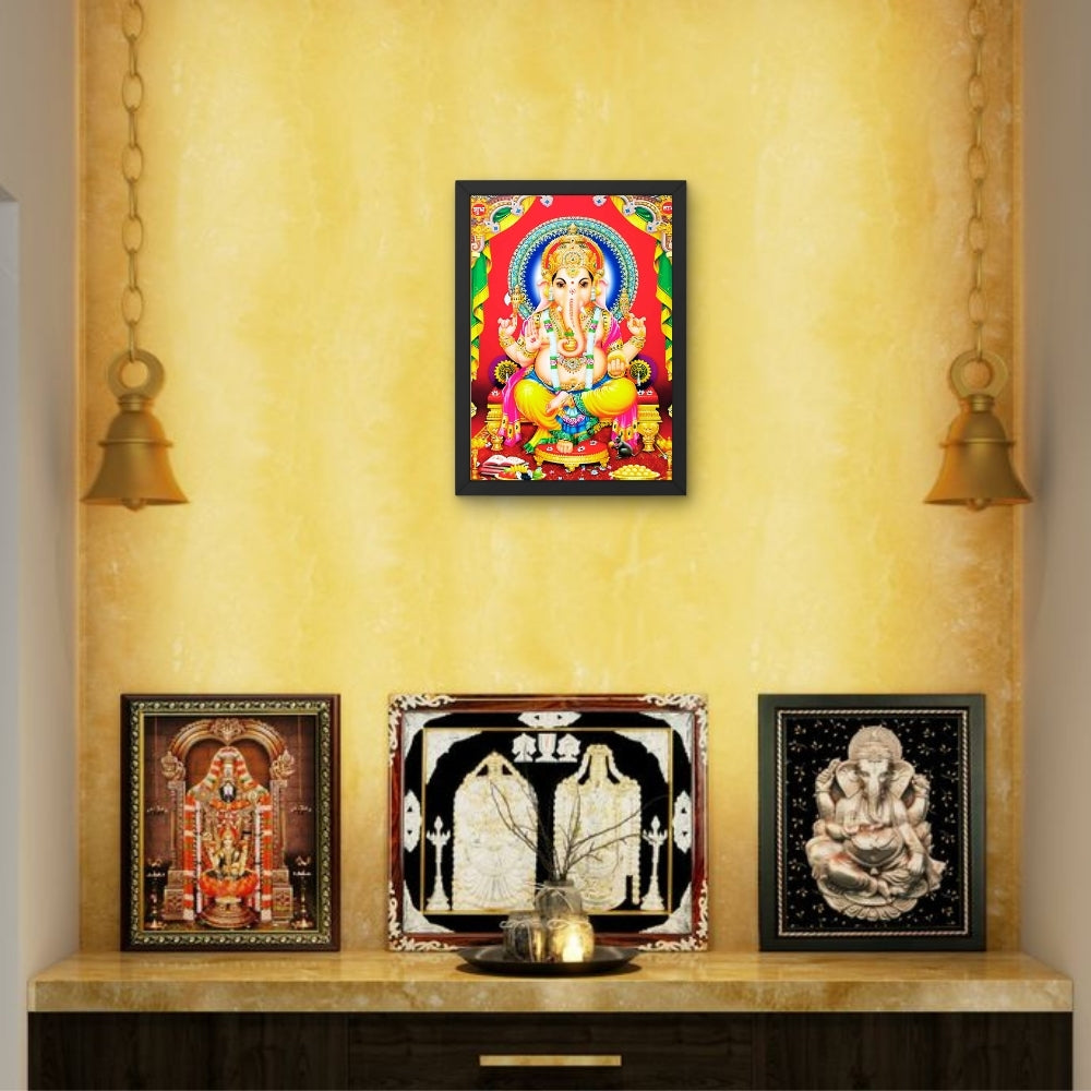 Lord Ganapthi Wall art- Vinayaka God frame