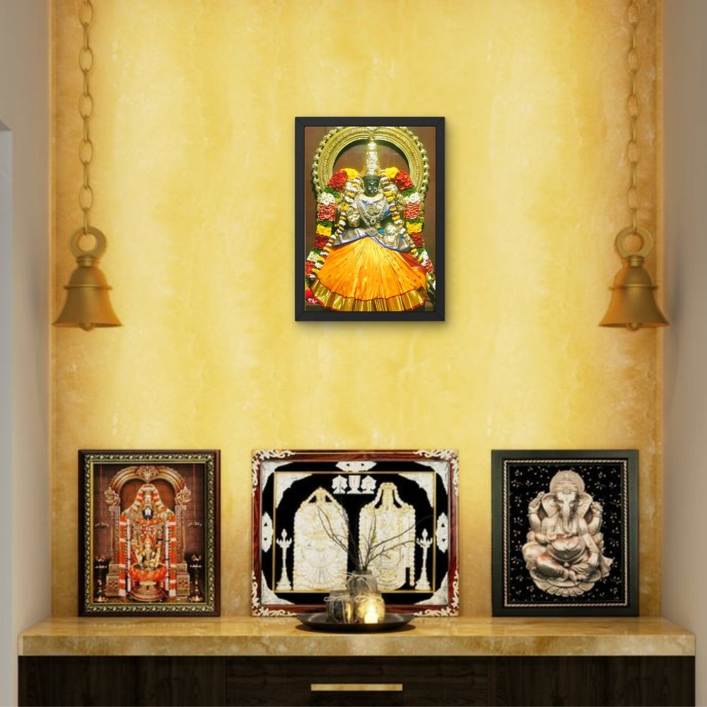 Goddess Padmavathi Wall Art - Padmavathi Hindu God Photo Frame