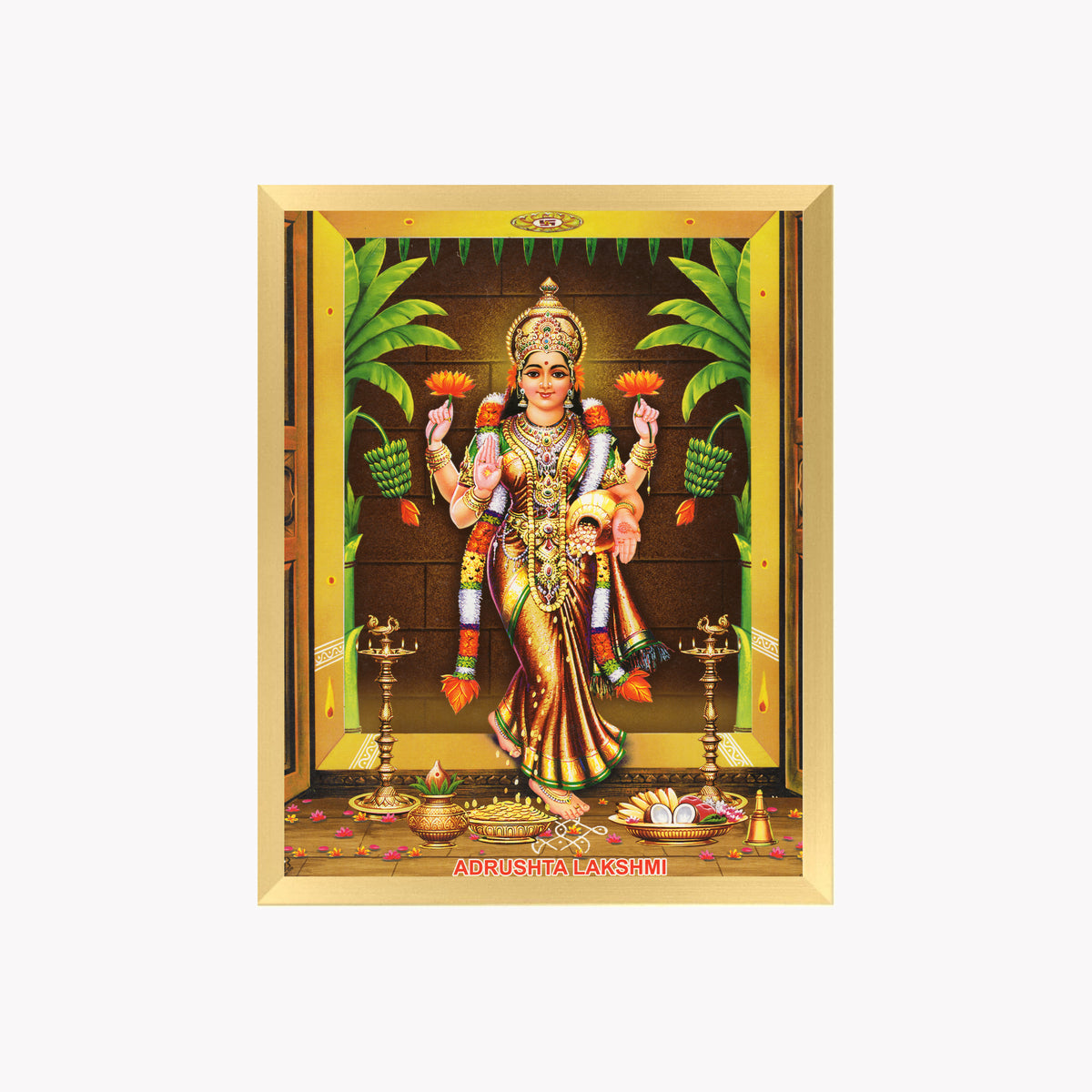 Goddess Laxmi Devi Wall art- Maa Laxmi photo frame