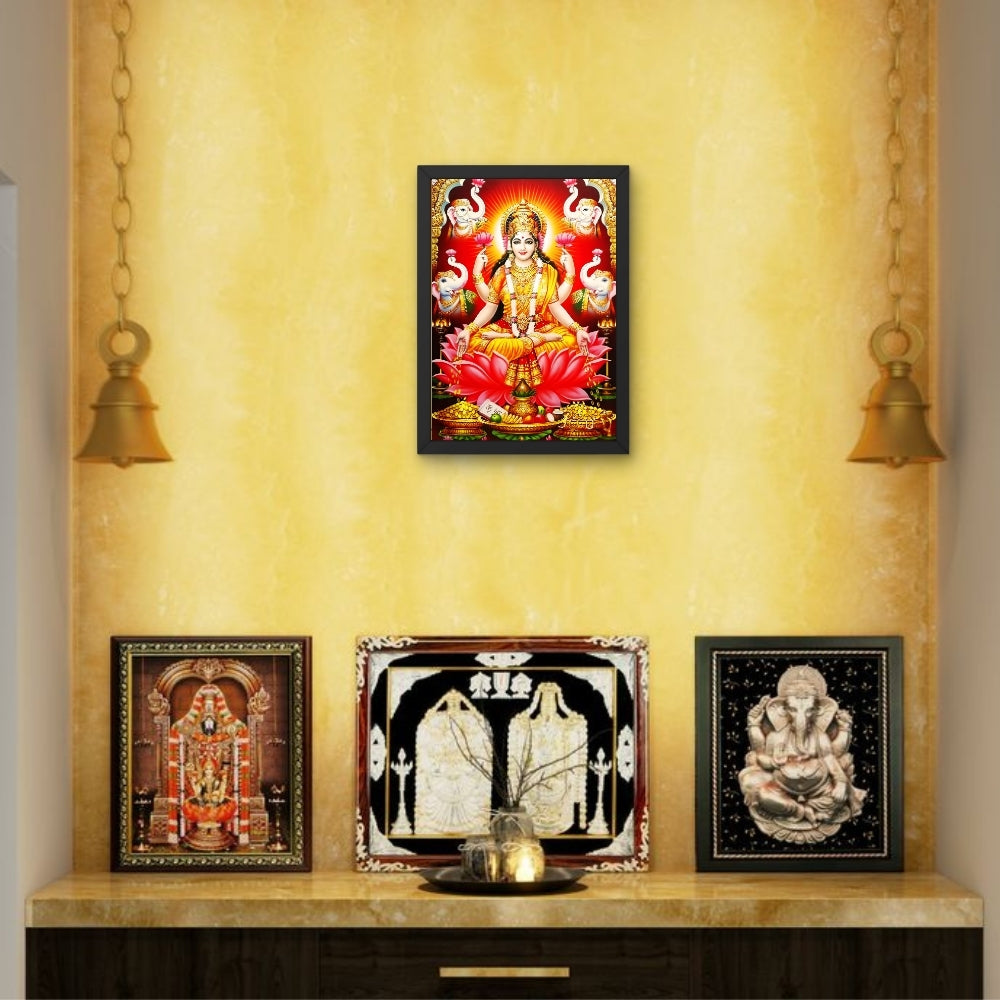 Goddess Laxmi wall art-Maa Laxmi God frame