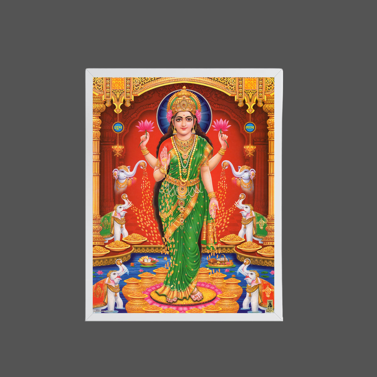 Goddess Laxmi wall art- Maa laxmi photo frame