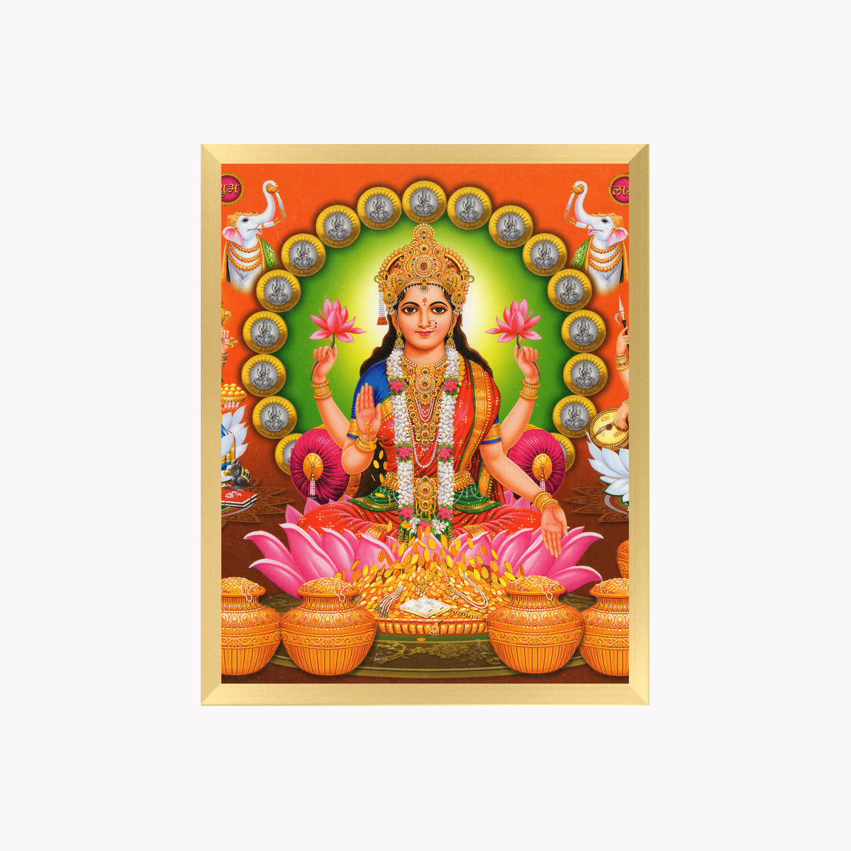 Goddess Laxmi wall art-  Maa Laxmi photo frame
