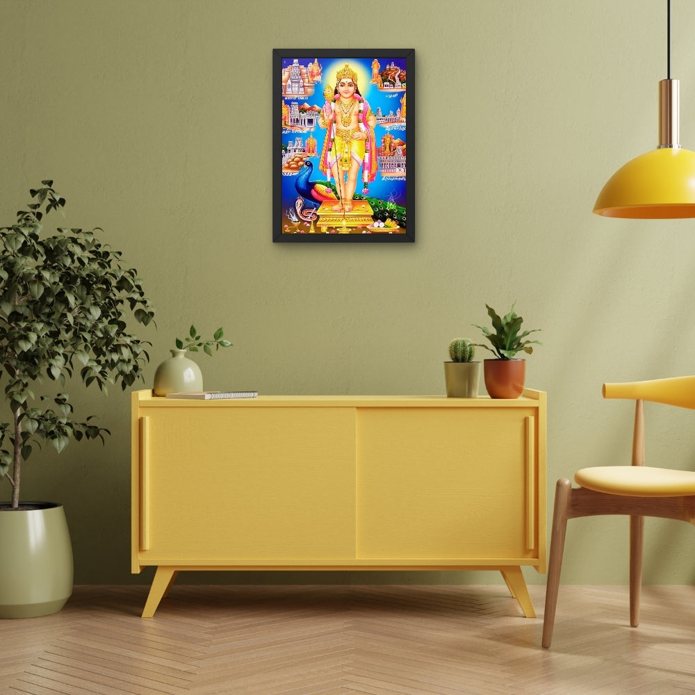 Lord kaarthikeya wall art- God kaarthikeya god frame