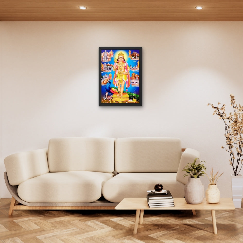 Lord kaarthikeya wall art- God kaarthikeya god frame
