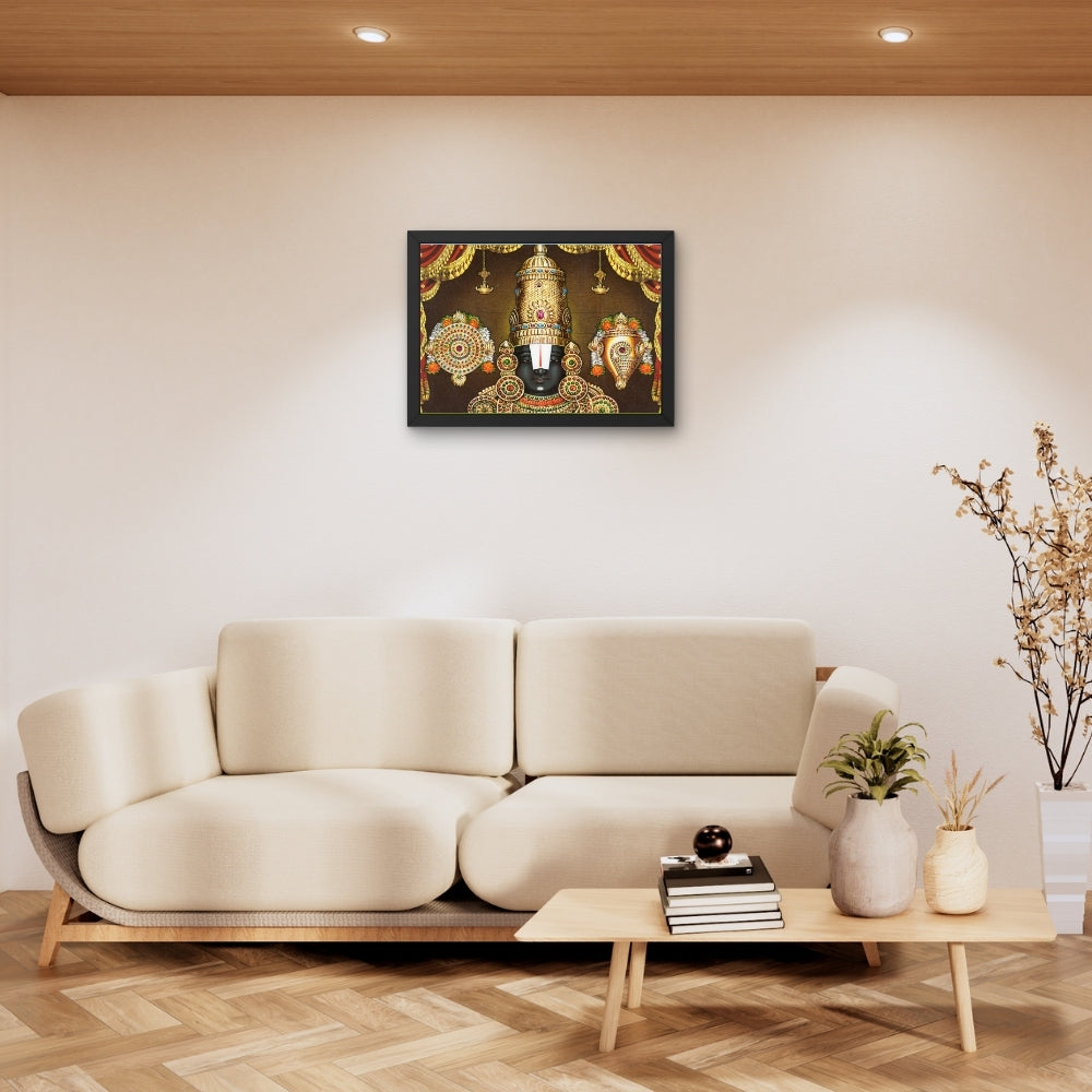 Lord Venkateshwara wall art- God Balaji photo frame