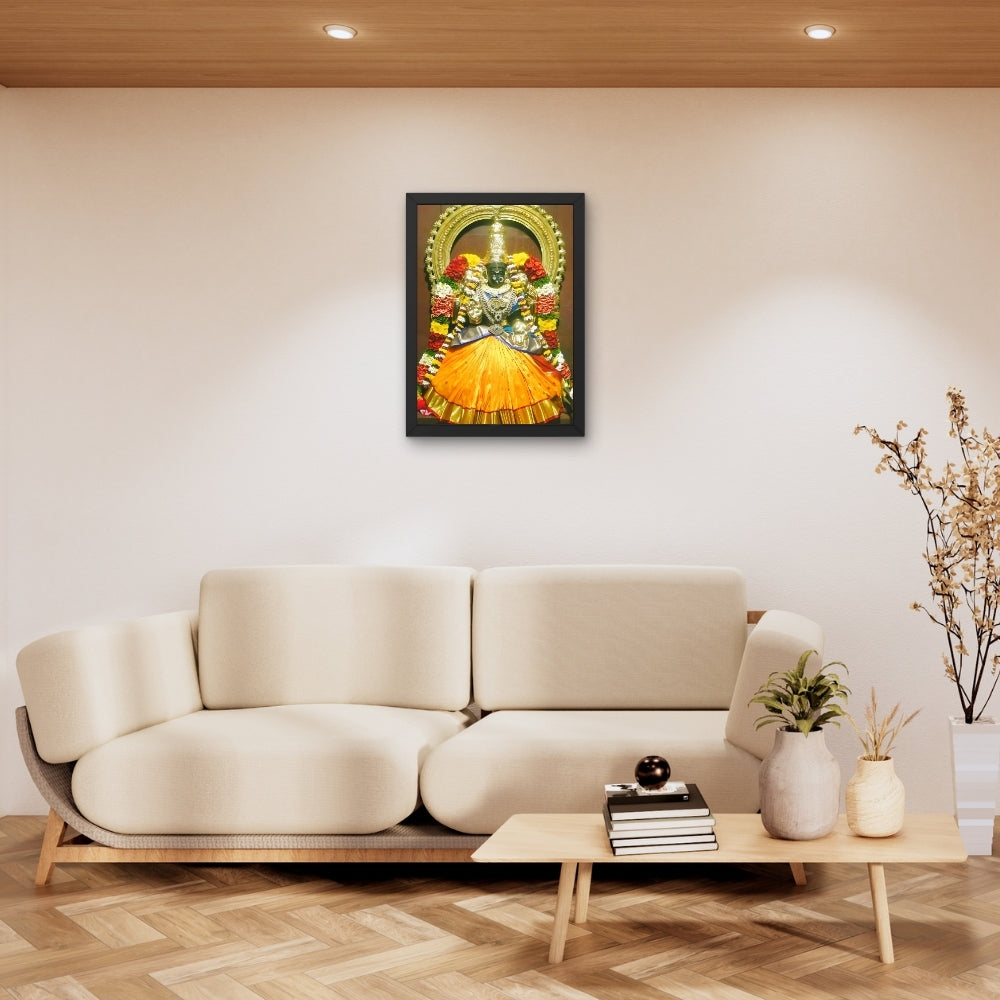 Goddess Padmavathi Wall Art - Padmavathi Hindu God Photo Frame