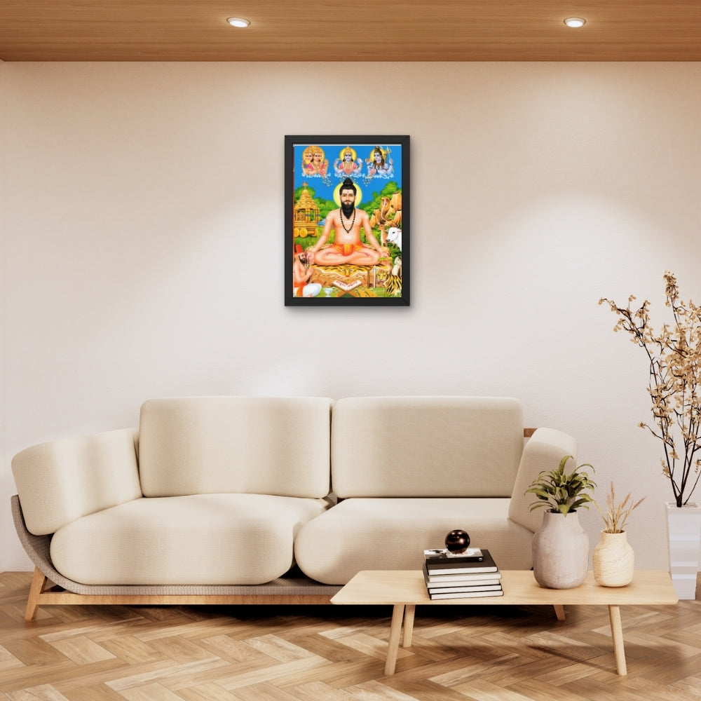 Sri potuluri veerabramendra swamy wall art- veera bramendraswamy photo frame
