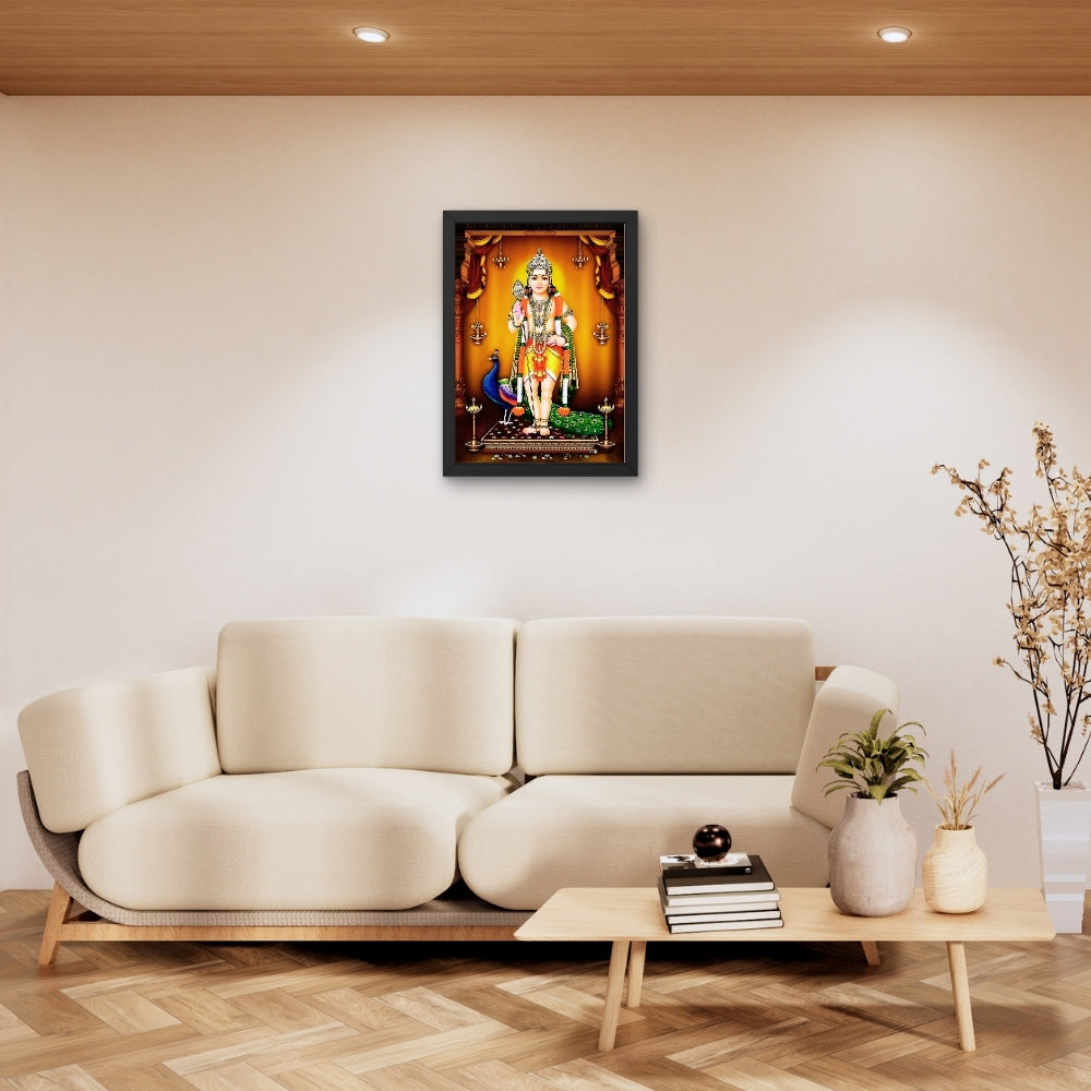 Kaarthikeya wall art-Lord kaarthikeya god frame