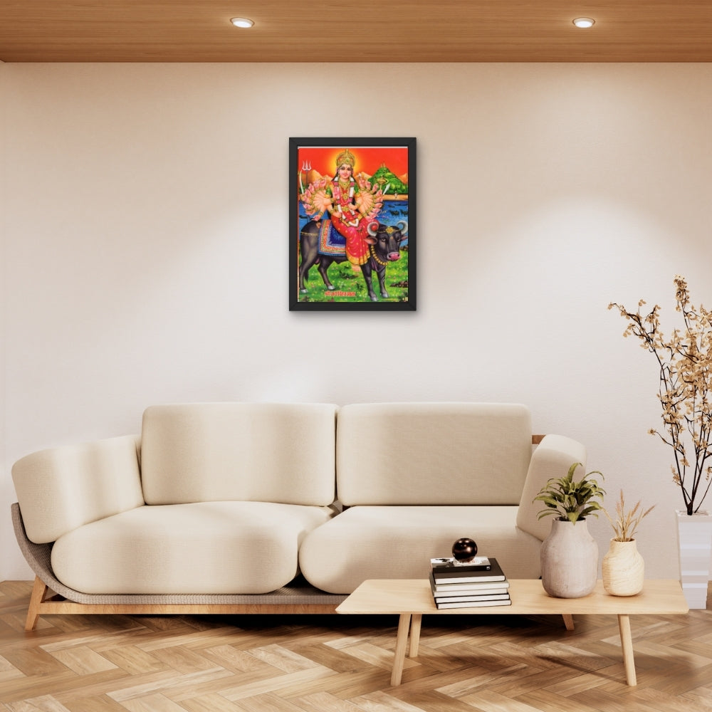 Goddess Durga wall art- Maa Durga photo frame