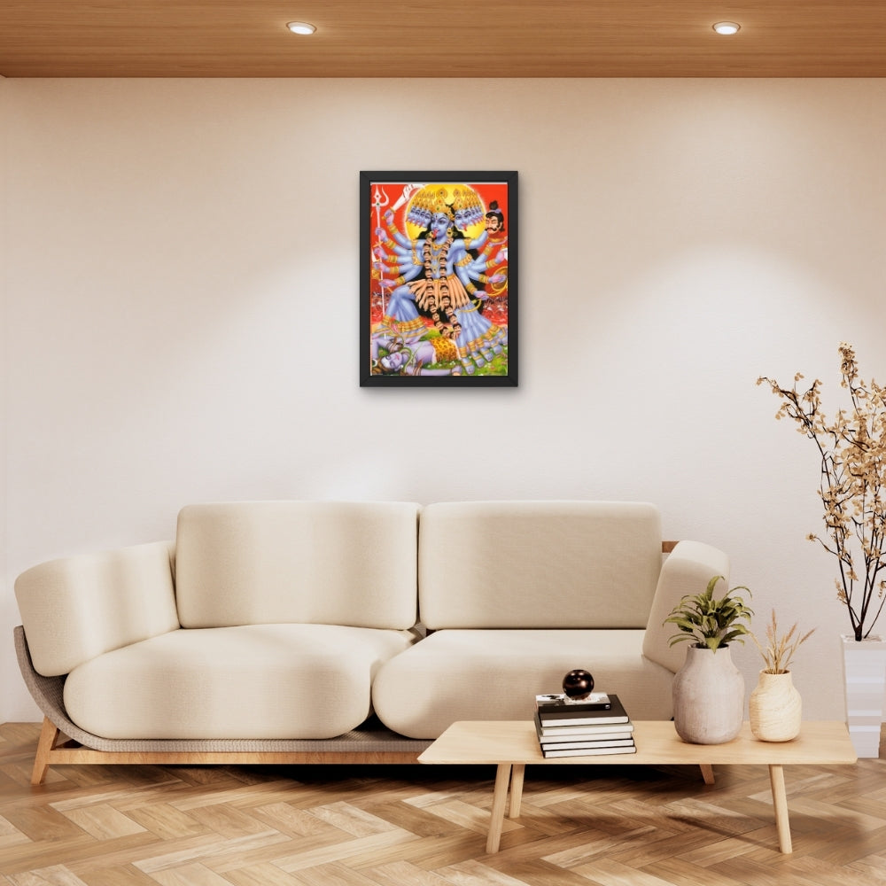 GOddess Mahakali wall art- Maa Kali photo frame