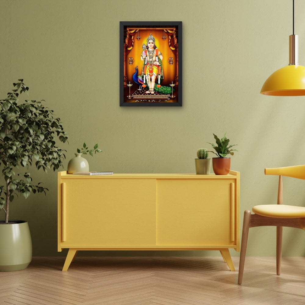 Kaarthikeya wall art-Lord kaarthikeya god frame