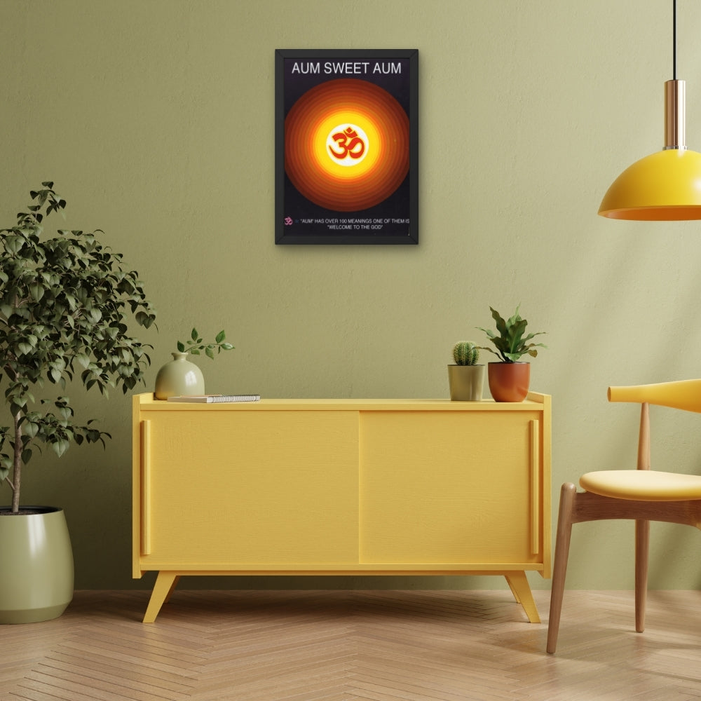 OM wall art- OM photo frame