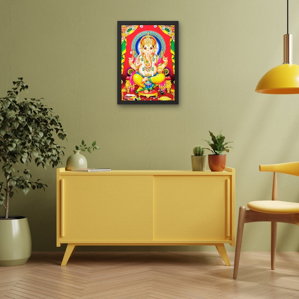Lord Ganapthi Wall art- Vinayaka God frame
