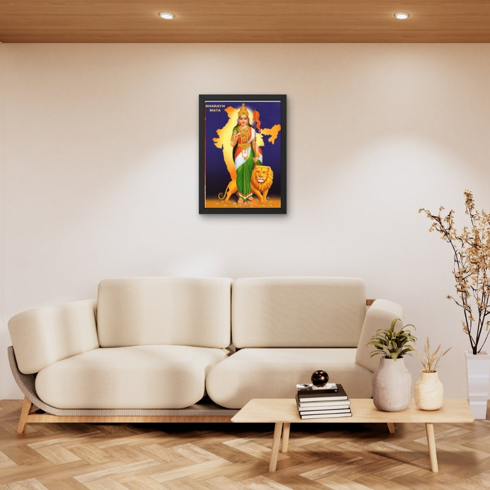 Telangana Talli Wall Art – Telangana Mother Goddess Traditional Photo Frame