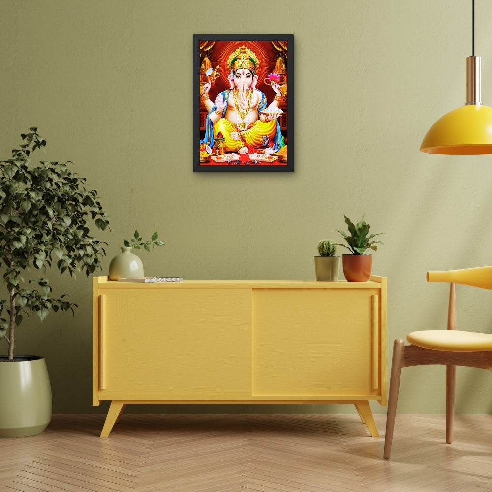 Lord Ganapathi wall art-God vinayaka God frame