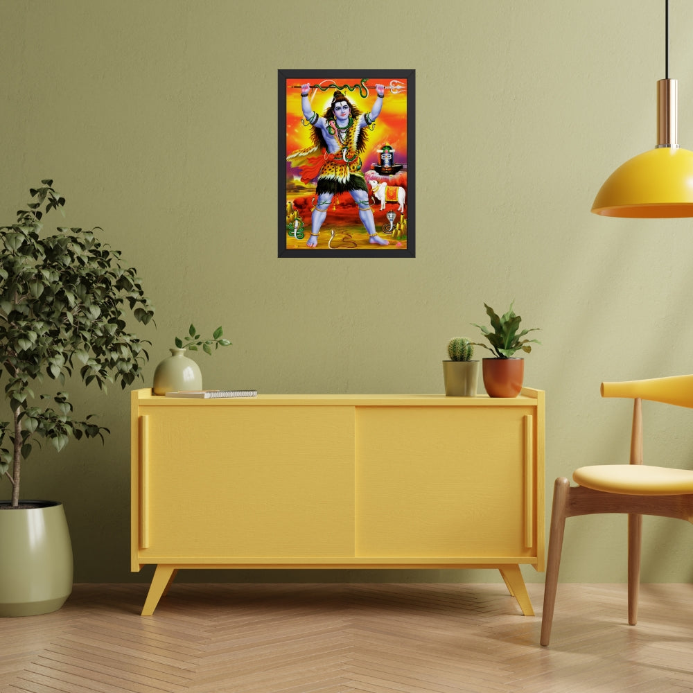 Lord Shiva wall art- God shiva god frame