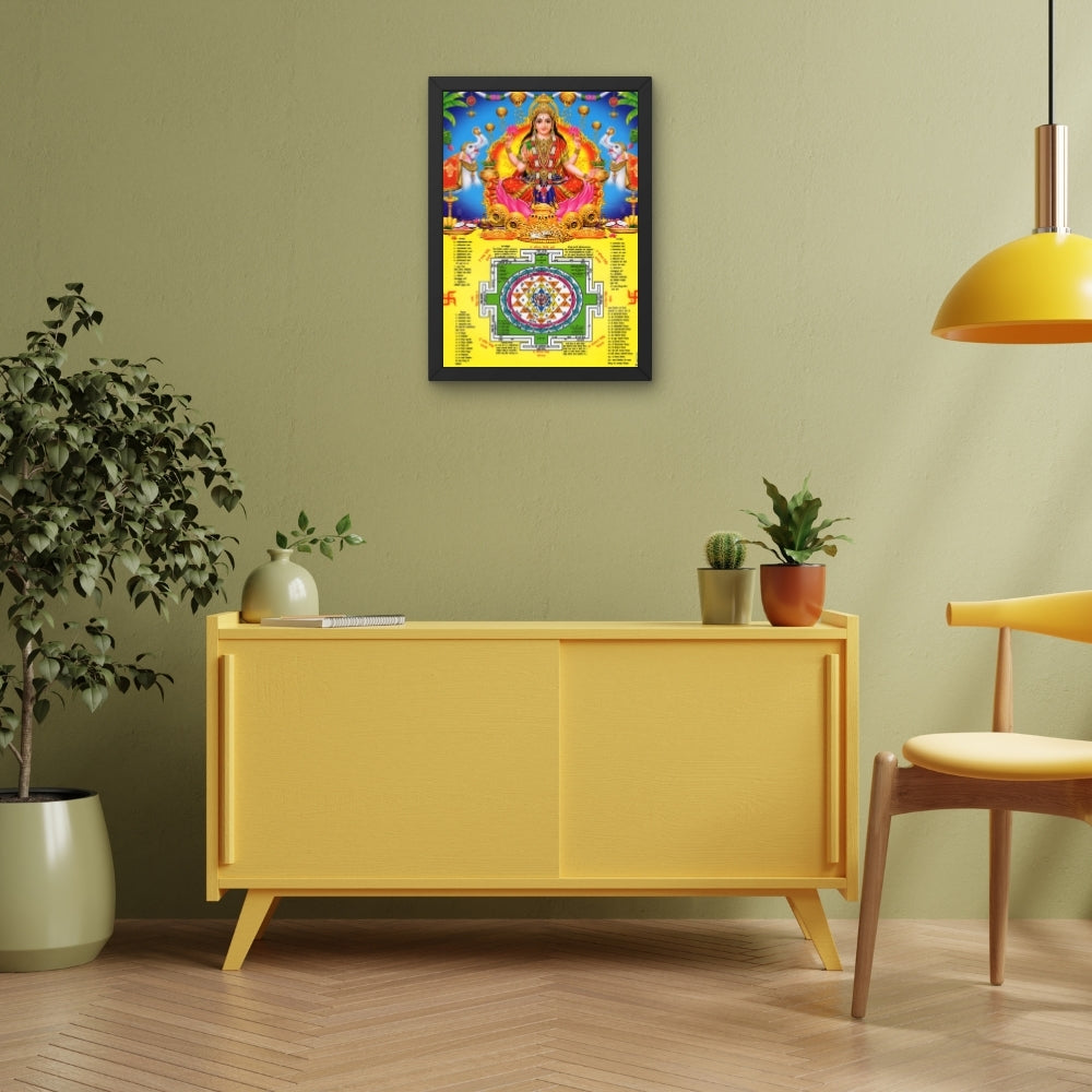 Maa Laxmi wall art- Goddess Laxmi photo frame