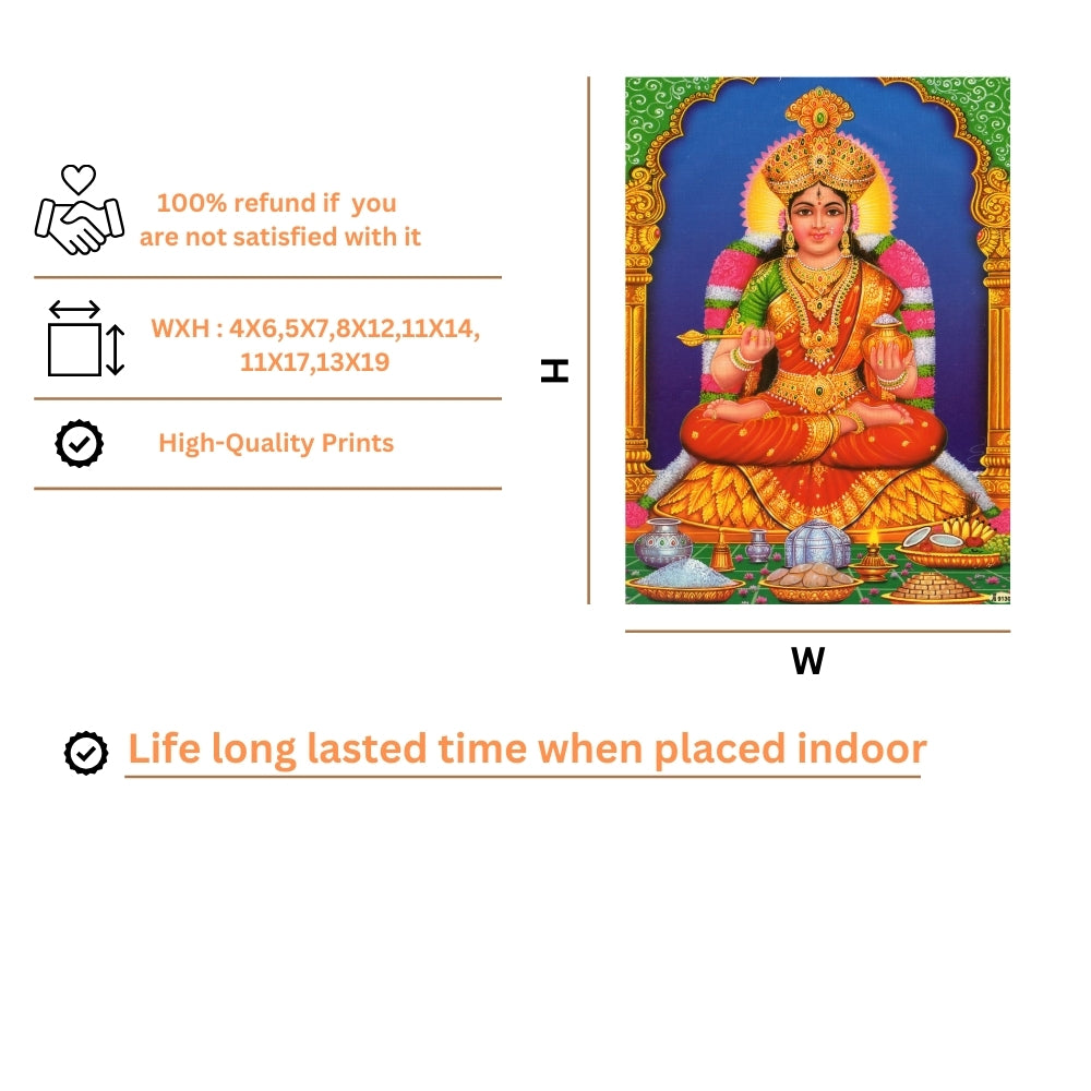 Goddess Annapurna wall art- Maa annapurna photo frame