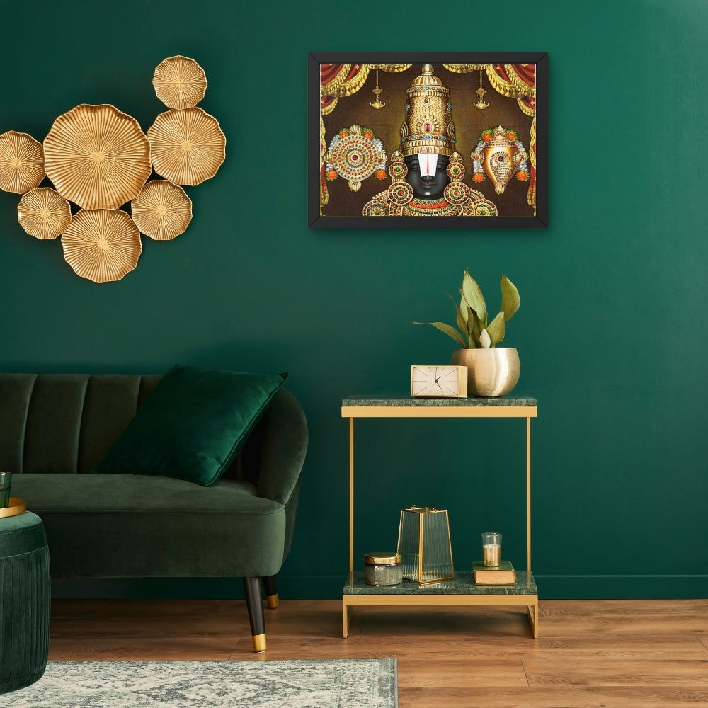 Lord Venkateshwara wall art- God Balaji photo frame