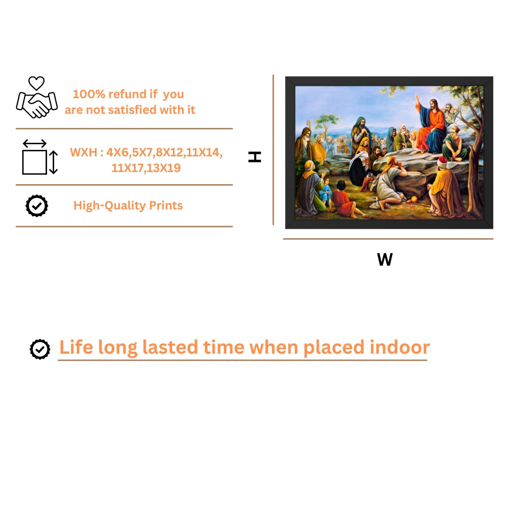 Jesus Christ Wall Art - Jesus Christ Photo Frame