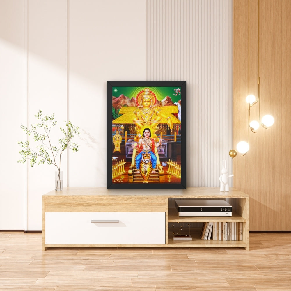 Lord Ayyappa Swamy wall arts - Ayyapaswamy hindu God Photo Frames