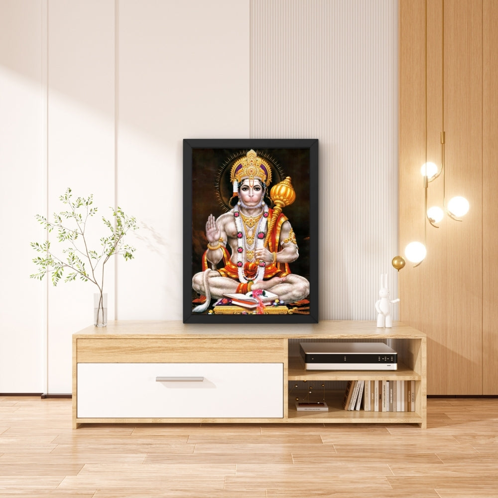 Lord Hanuman Wall Art - Hanuman hindu god Photo Frame