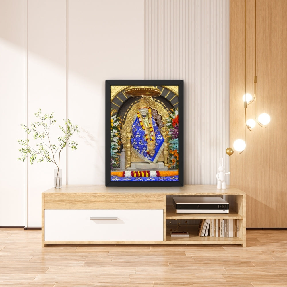 Lord Saibaba Wall Art - Saibaba hindu God Photo Frame