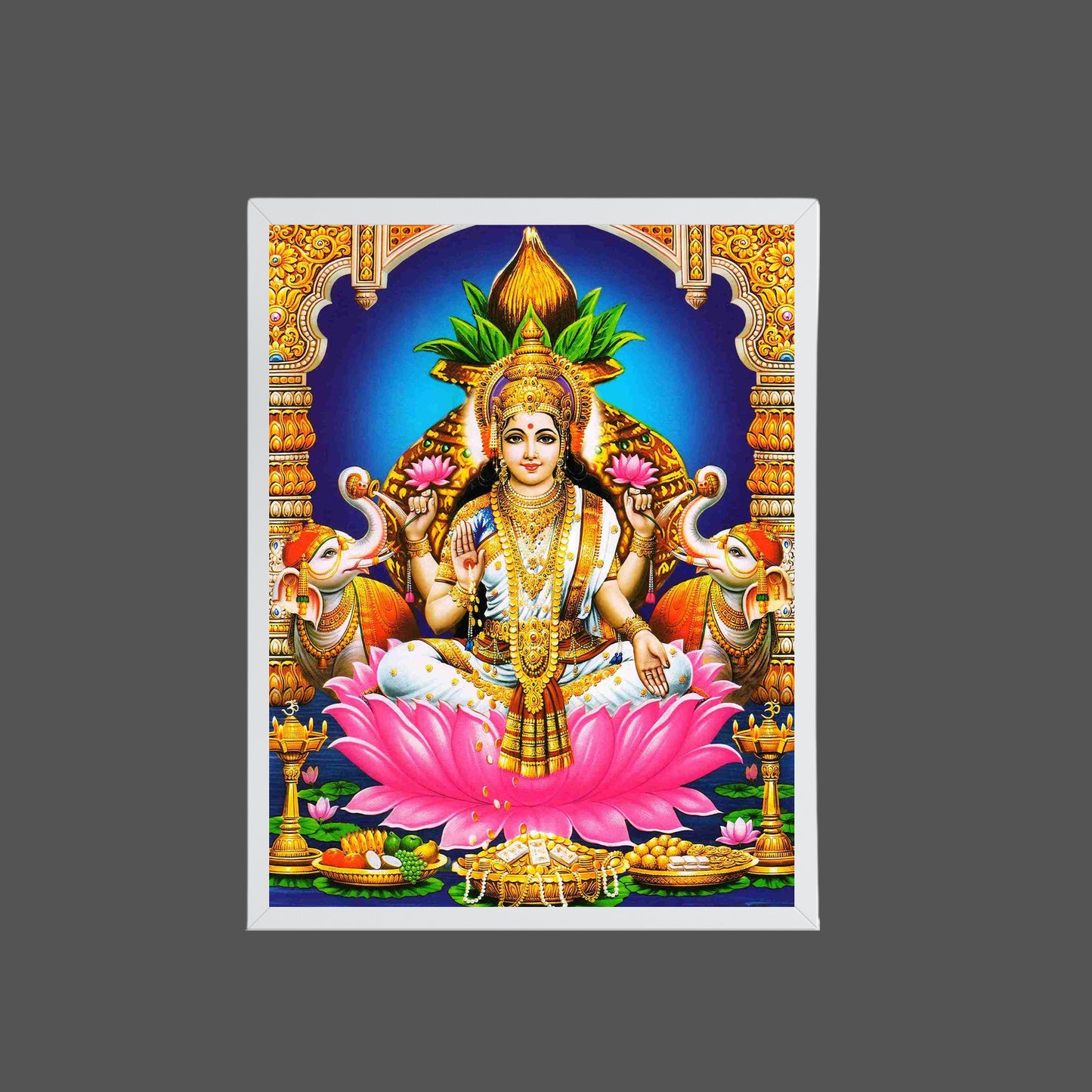 Goddess Laxmi wall art-Maa Laxmi god frame