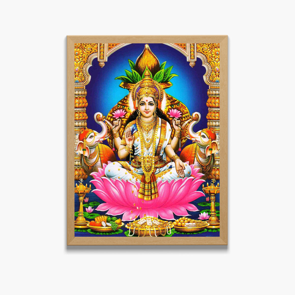 Goddess Laxmi wall art-Maa Laxmi god frame
