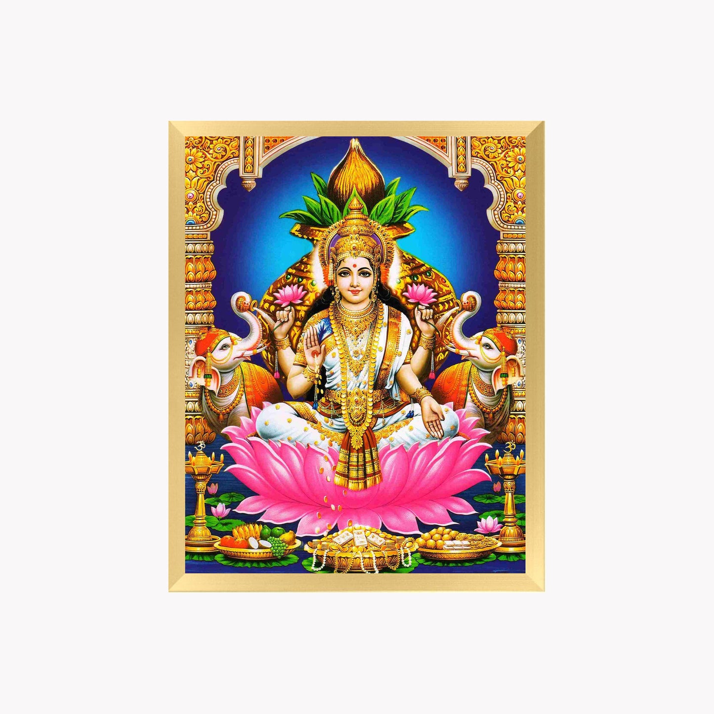 Goddess Laxmi wall art-Maa Laxmi god frame