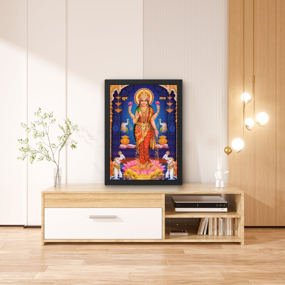 Goddess Laxmi wall art- Laxmi photo frame