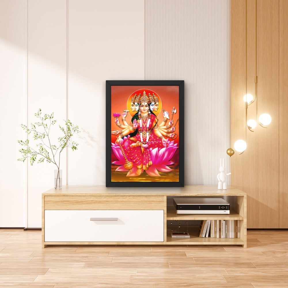 Goddess Gayathri maatha wall art-Maa Gayathri god frame