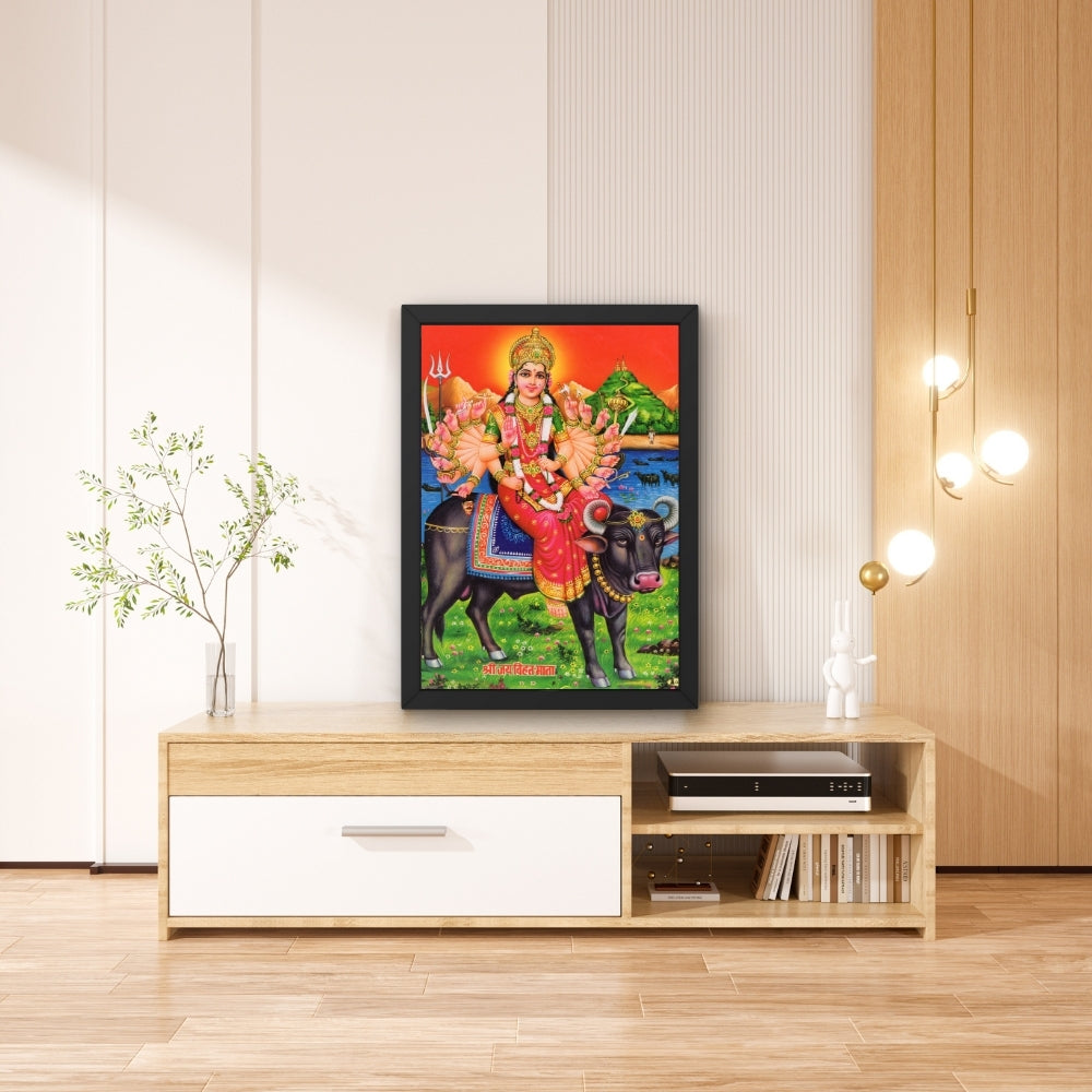Goddess Durga wall art- Maa Durga photo frame