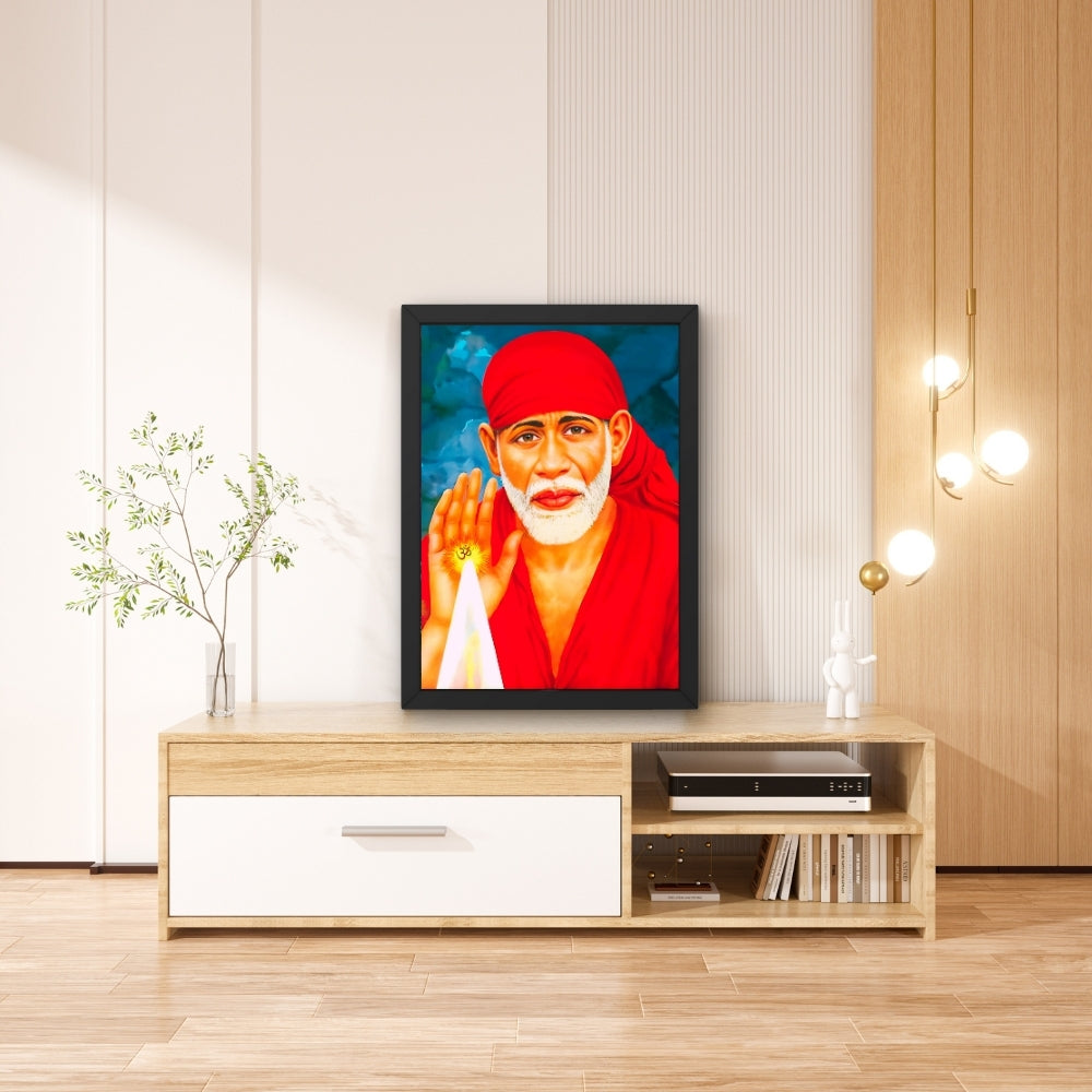 Lord saibaba wall art- Shiridi saibaba god photo frame