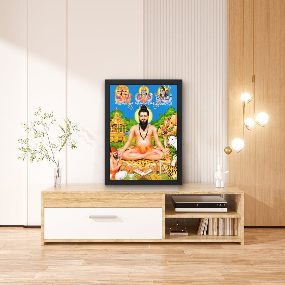 Sri potuluri veerabramendra swamy wall art- veera bramendraswamy photo frame