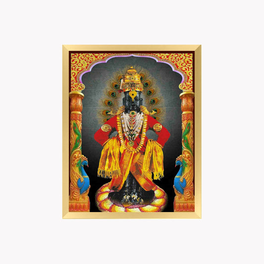 Lord Vitthal Wall Art – Panduranga Vithoba Hindu God Photo Frame