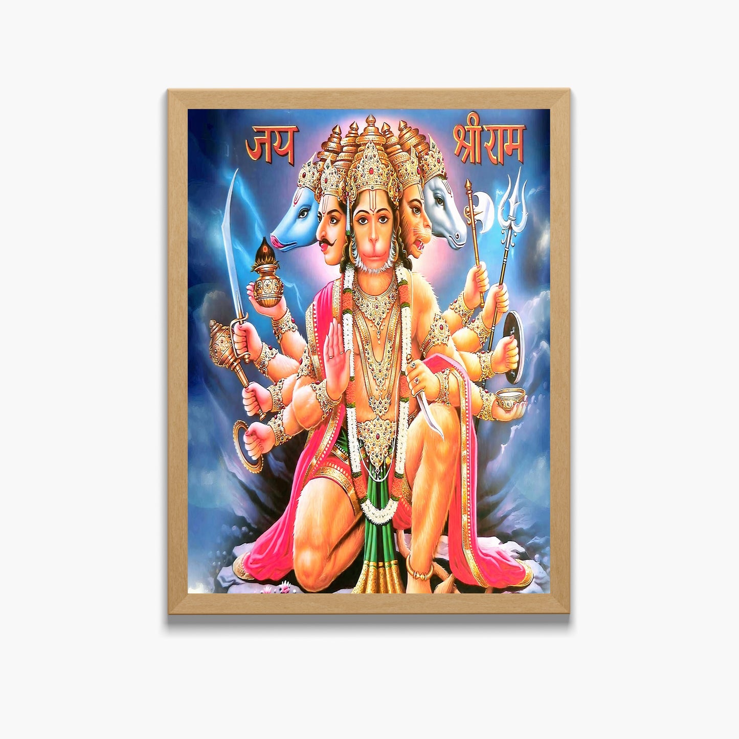 Panchmukhi Hanuman (Kneeling)