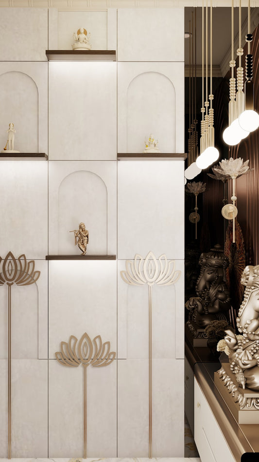 Temple Arch Wall Shelf