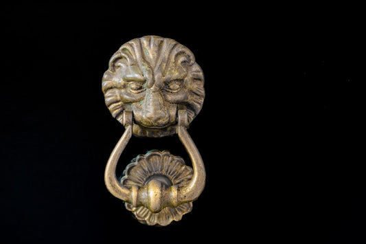 Brass Om Wall Plaque