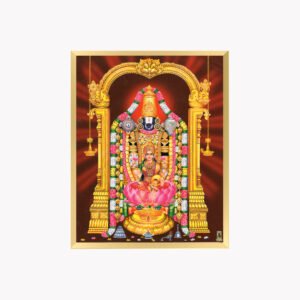 Lord Tirupathi Balaji with Laxmi Devi