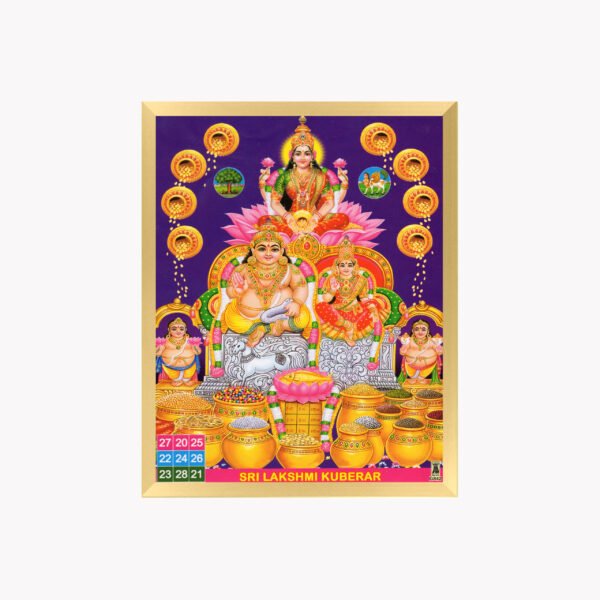 lord kubera and lakshmi
