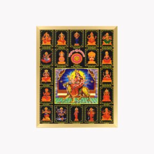 Astadasha Shakthi Peetalu Photo Frame
